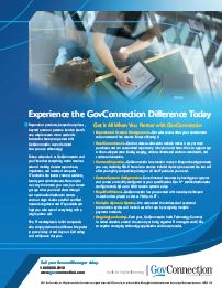PDF Image: Experience the GovConnection Difference Today